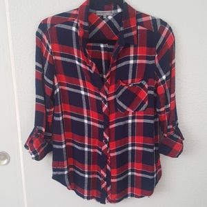 Blue/red/grey flannel